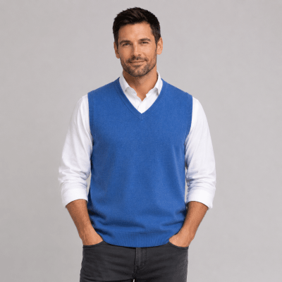 Sweater sin mangas hombre Paul D981