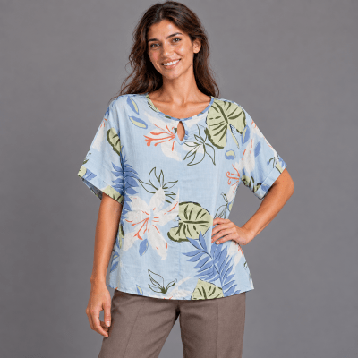 Polera lino 50491