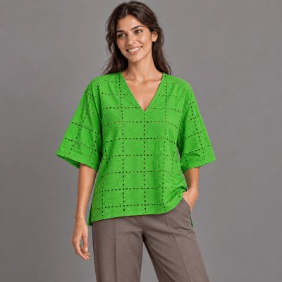Polera calada 50541