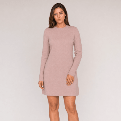 Vestido tejido clásico mujer F15321