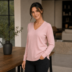 Sweater cuello V mujer Nancy D1458