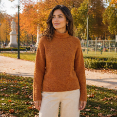 Sweater cuello subido mujer Betty K127