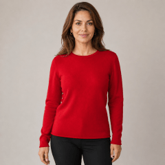 Sweater cuello redondo mujer Betty K123