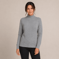Sweater cuello alto mujer Nancy D1469