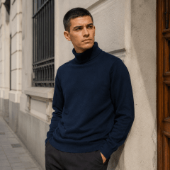 Sweater cuello alto hombre Charles B440