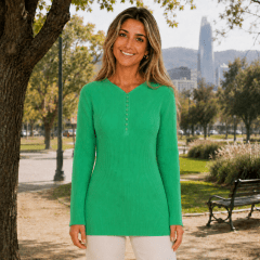 Sweater entreabierto mujer Sacón F1475