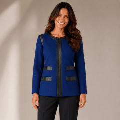 Chaqueta con aplicaciones mujer YOMY