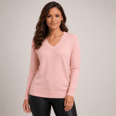 Sweater cuello V mujer Nancy D1458