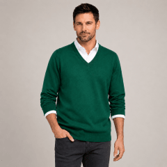 Sweater cuello V hombre Paul D111