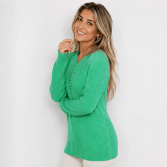 Sweater entreabierto mujer Sacón F1475