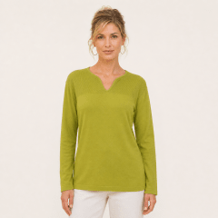 Sweater escote en V mujer Carolina D445