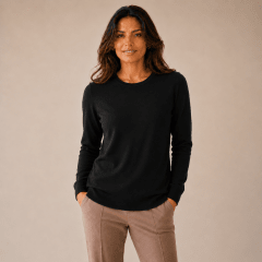 Sweater cuello redondo mujer Nancy D39