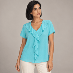 Blusa con vuelos M14