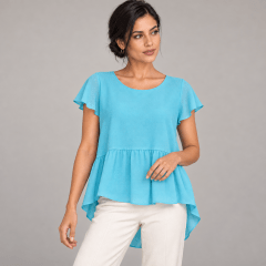 Blusa cintura plisada SUM1-43