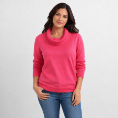 Sweater cuello alto mujer Nancy D1156