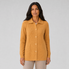 Chaleco cuello camisero mujer Sacón F1383