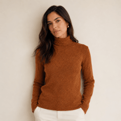 Sweater cuello subido mujer Betty K127