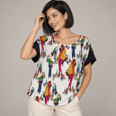Blusa estampado acuarela WIN2-38