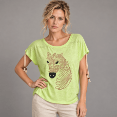 Polera lino D121832
