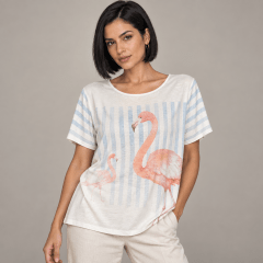 Polera estampada SUM03
