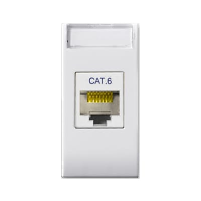 CONECTOR RJ45 CATEGORIA 6 1 MODULO1