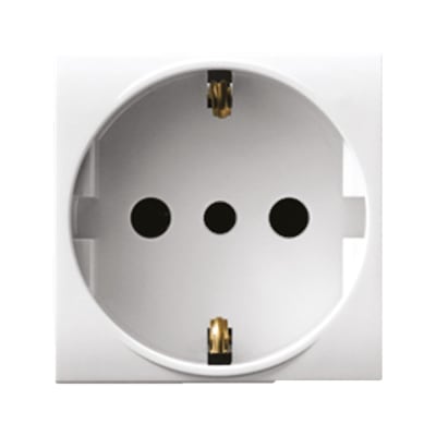 TOMACORRIENTE SCHUKO 16 A 2 MODULOS BLANCO1