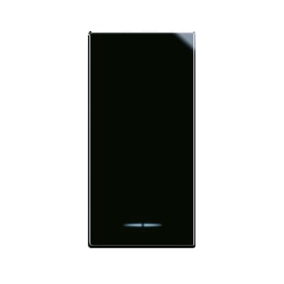 INTERRUPTOR 9/24 1 MODULO NEGRO BRILLANTE1
