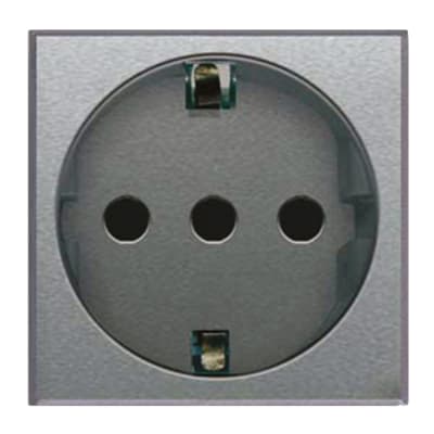 TOMACORRIENTE SCHUKO 16 A 2 MODULOS ALUMINIO1