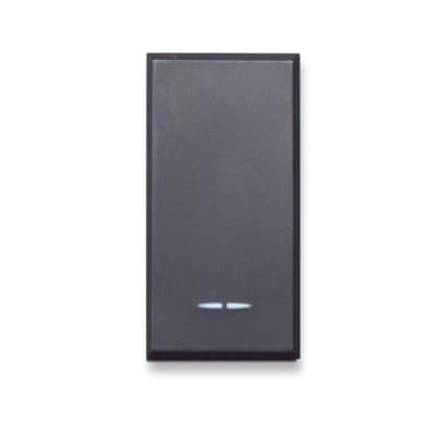 PULSADOR 1 MODULO ANTRACITA OPACO1
