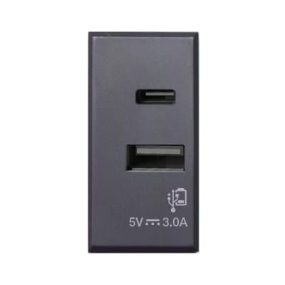 CARGADOR USB TIPO A+C 3 A 1 MODULO2