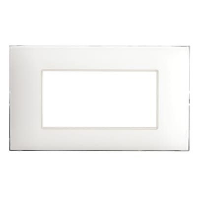 PLACA YOUNG 4 MODULOS BLANCO BRILLANTE1