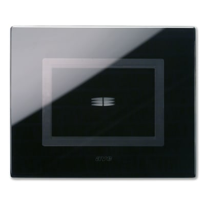 PLACA VERA CRISTAL NEGRO TOUCH 1 GOLPE1