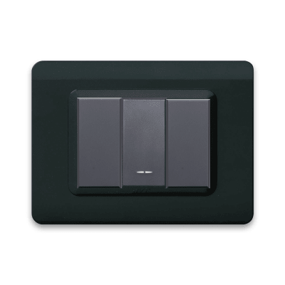 INTERRUPTOR SIMPLE 9/12, AVE, 16 A, TECNOPOLIMERO ANTRACITA1