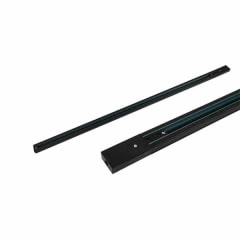RIEL PARA FOCOS 1 METRO NEGRO