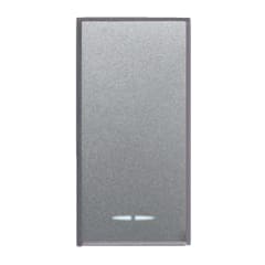 INTERRUPTOR 9/24 1 MODULO ALUMINIO