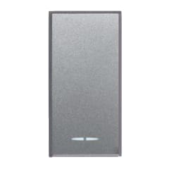 TIMBRE PULSANTE 1 MODULO ALUMINIO