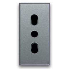 TOMACORRIENTE 10/16 A 1 MODULO ALUMINIO