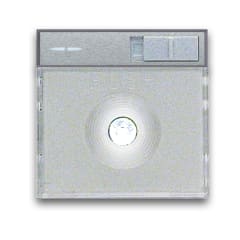 LAMPARA DE EMERGENCIA REMOVIBLE 2 MODULOS ALUMINIO