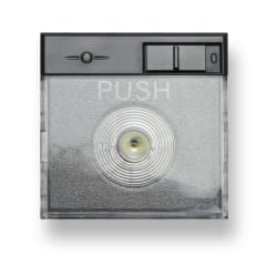 LAMAPARA DE EMERGENCIA REMOVIBLE 2 MODULOS ANTRACITA OPACO