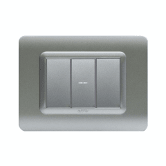 PLACA CON MODULO INTERRUPTOR TOUCH EXTERNO ALUMINIO