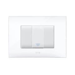 Interruptor Wifi Smart Iot 9/12 Y 9/24, Ave, Blanco 220v Young Blanco Brillante