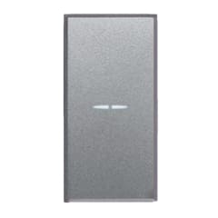 INTERRUPTOR TOUCH 10 A 1 MODULO ALUMINIO