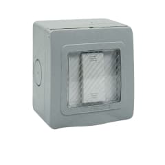 CAJA IP55 SOBREPUESTA DE UN MODULO INTERRUPTOR 9/12