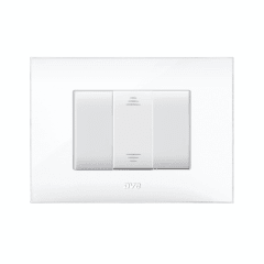 Interruptor Simple 9/12, AVE, 16 A, Young Blanco