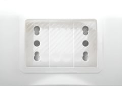 Tomacorriente Doble 10/16A, Placa Exterior IP55 hidrobox AVE