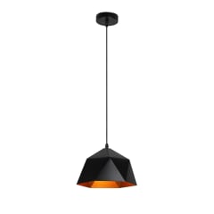 LAMPARA COLGANTE PORTA E27 + AMPOLLETA