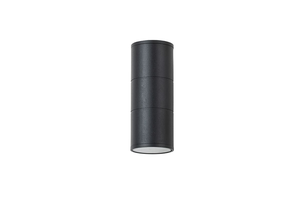 APLIQUE PORTA GU10*2 IP54 NEGRO2