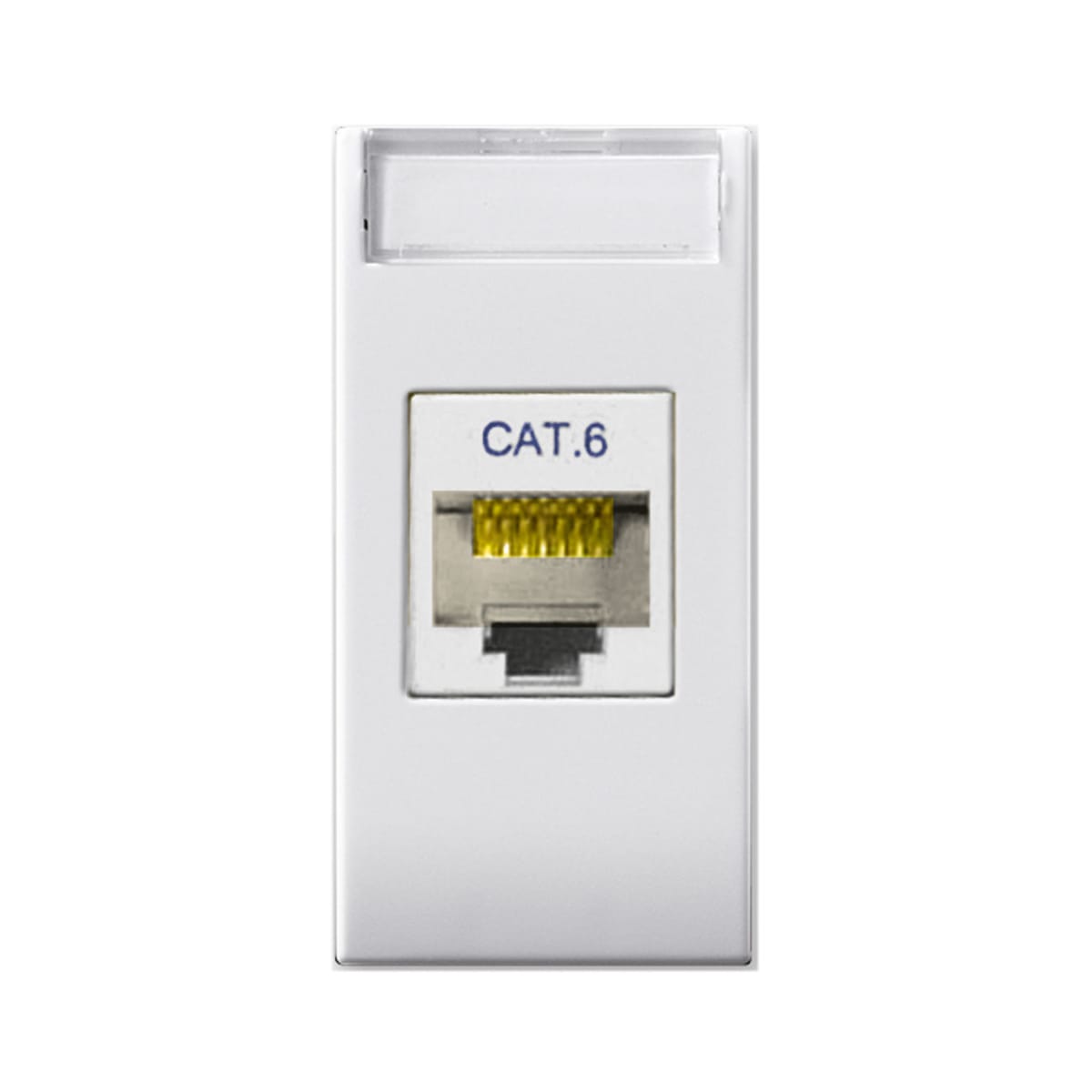 CONECTOR RJ45 CATEGORIA 6 1 MODULO 0
