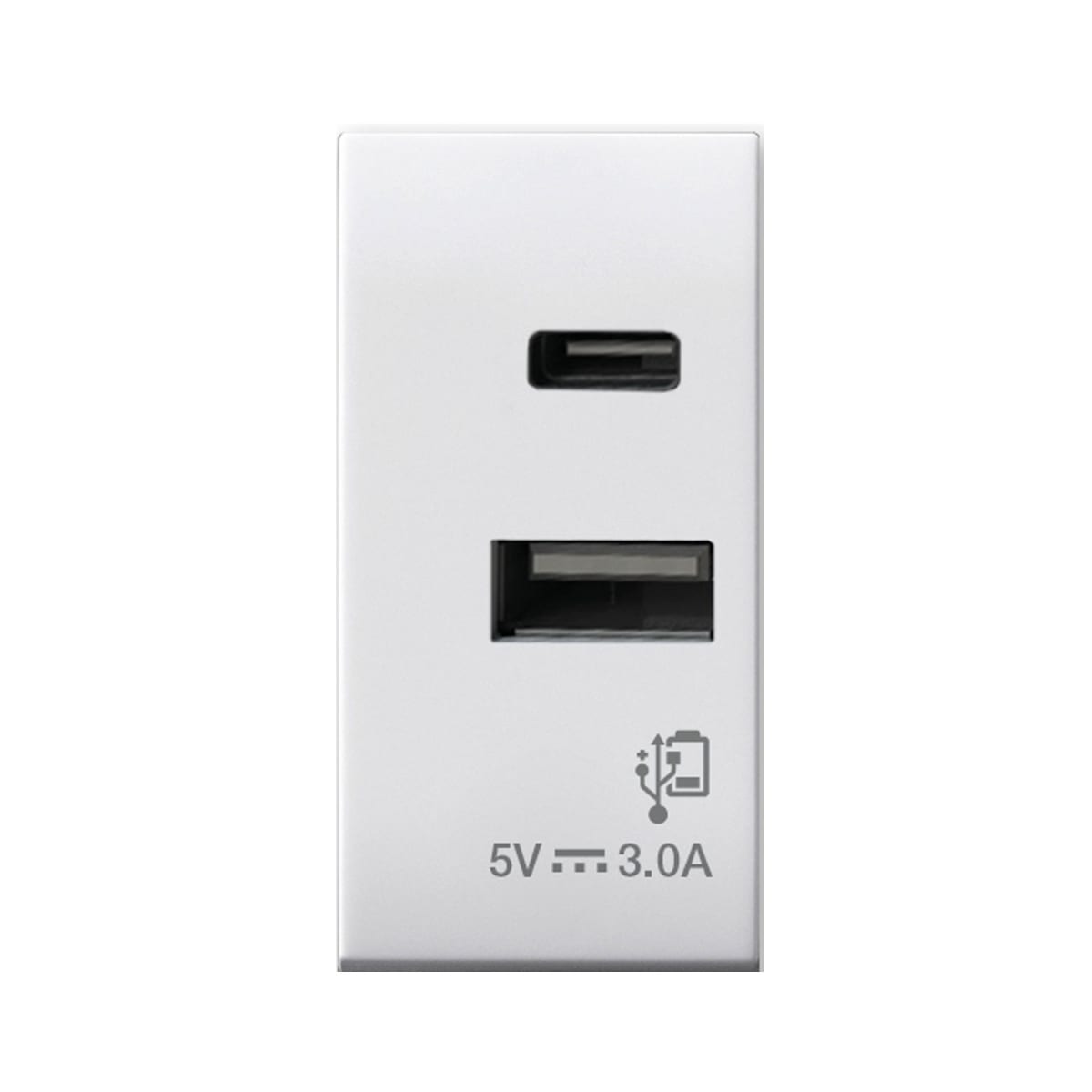 CARGADOR USB TIPO A+C 3 A 1 MODULO1