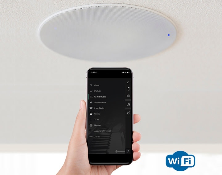 PARLANTES INTERIORES EMBUTIDOS REDONDOS WIFI9